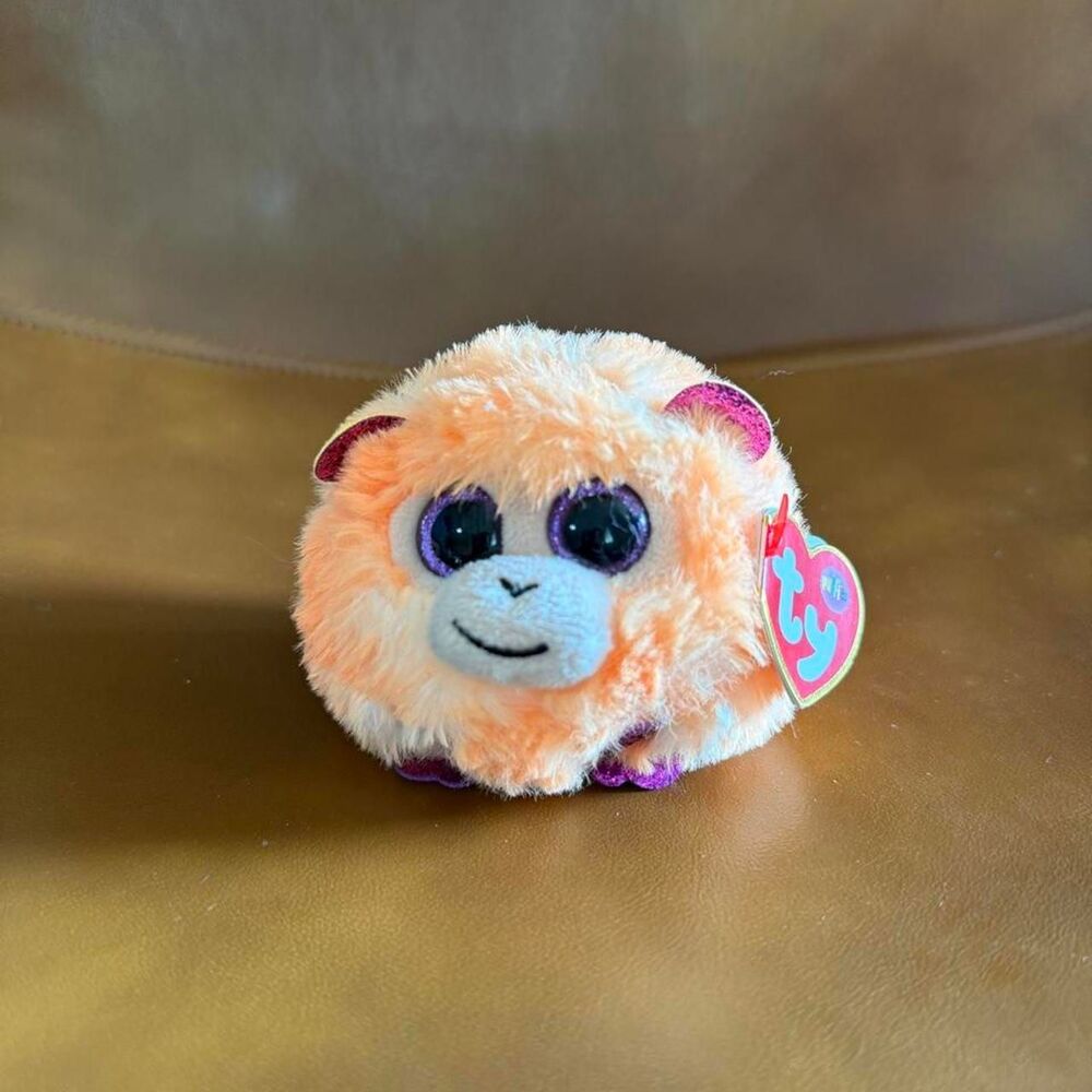 Ty puffie orange monkey